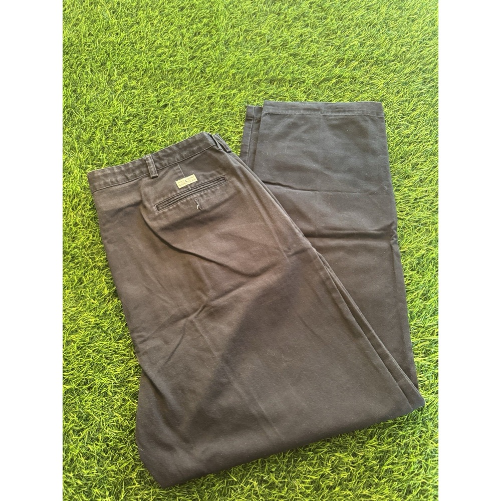 Vintage Polo Ralph Lauren Pants Men 42x32 Navy  Preppy Office C